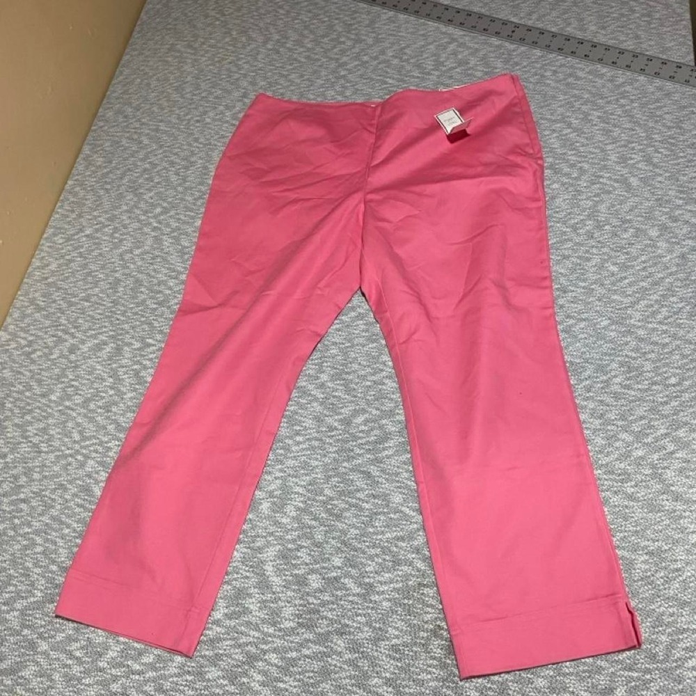 Charter Club pink low rise flare pants Size 18. NWT. SKU-A831#flares